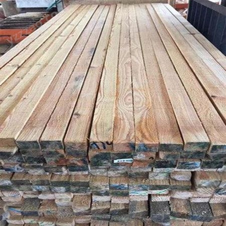 建筑模板方木 呈果 4米辐射松建筑模板方木厂家批发直销