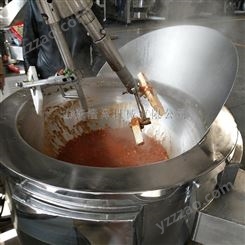 辣椒酱翻炒锅 小龙虾酱料炒料机器 蒜蓉酱生产加工机器设备 隆泽炒酱锅