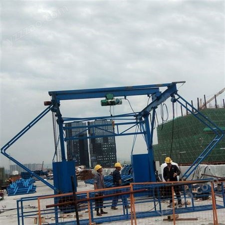 护栏模板台车厂家 1吨2吨3吨护栏模板安装台车 三防三省