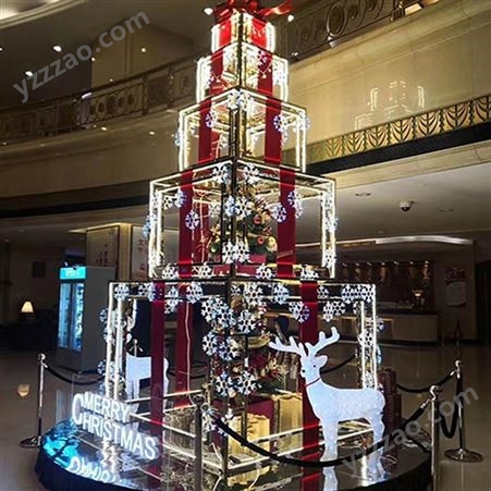 4米5米6米7米8 米9米10米12米大型圣诞树框架套餐商场酒店户外装饰节日专用全国发货