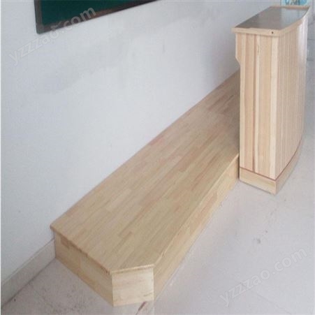 北京教室站台 演讲台地台支持定制木地板地台 站台 学校讲台黑板推拉绿板