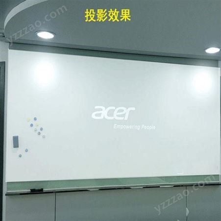 北京含安装磁性烤漆防爆钢化玻璃白板订制办公教学超白黑板写字板