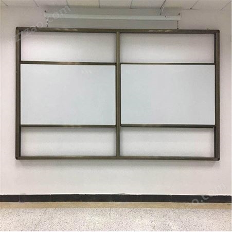 可定制 升降黑板绿板白板 大学阶梯教室大型上下升降式推拉黑板