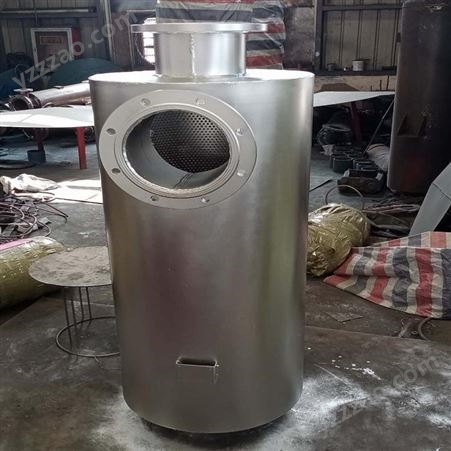 蒸汽管道排汽消声器 泄压阀排汽消声器 吉鑫机械设计生产销售工业降噪设备