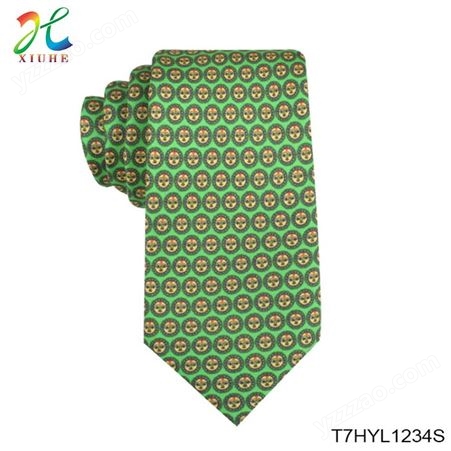 秀和领带工厂直供代加工定制品牌男士真丝领带