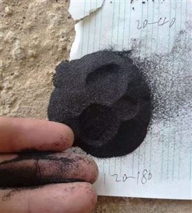 黑色金刚砂 铺路 磨砂 功能性填料用 铜矿砂 混凝土骨料