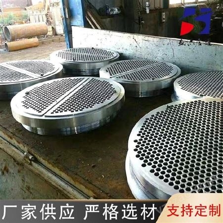 盛洪厂家订购 碳钢高压管板 高压不锈钢管板 法兰盖