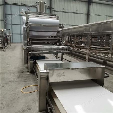 大型凉皮机 坤卓500型数控米皮生产设备 河粉加工机器