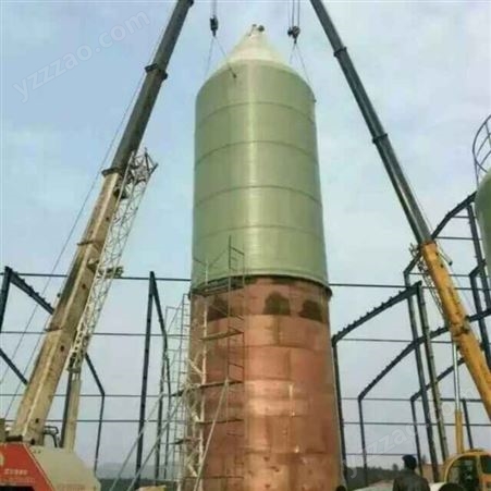 Y广西南宁智胜玻璃钢大型烟囱GS-225玻璃钢耐高温烟囱 工业烟囱