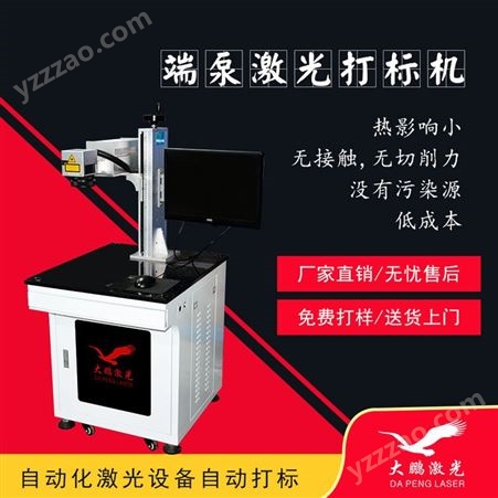 广西河池co2激光打标机-生产厂家_大鹏激光设备