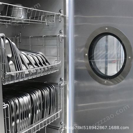 邦祥消毒柜ML-2B光波工程款热风循环消毒柜304#全钢双门大容量餐盘碗柜