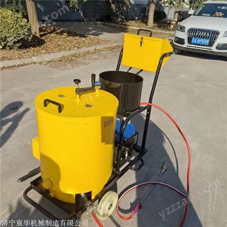 热熔手扶式沥青灌缝机 市政道路养护裂缝修补机 柴油路面补缝机