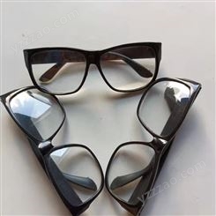 湛江劳保防护平光眼镜 护眼防飞溅 加厚镜架 不易折断