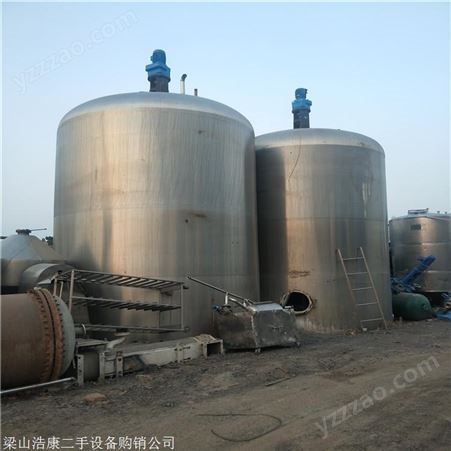 不锈钢热交换储罐 二手1-5吨不锈钢浓配罐 确保机器正常使用