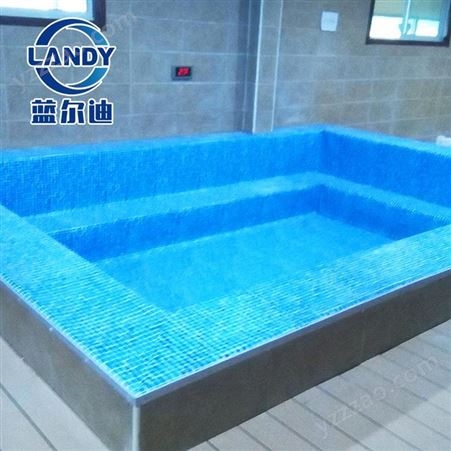 替代泳池专用砖 用支架游泳池胶膜 设计安装验收 一站式服务 蓝尔迪
