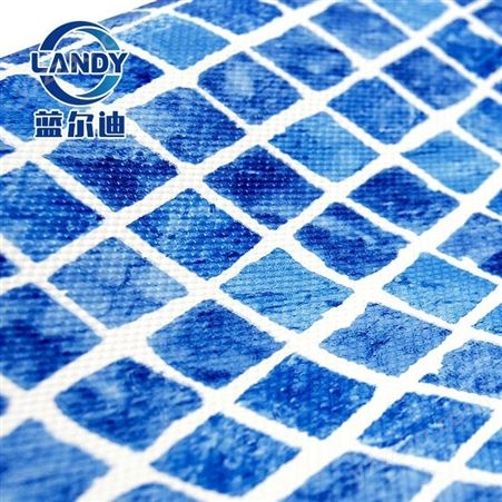 泳池胶膜 装饰胶膜 泳池内胆 适用于各造型游泳池 防紫外线 技术指导 蓝尔迪厂家生产