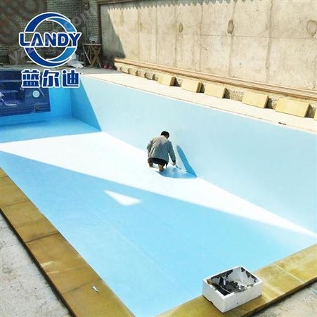 胶膜游泳池厂家 泳池专用防水pvc胶膜 施工基础指导 蓝尔迪
