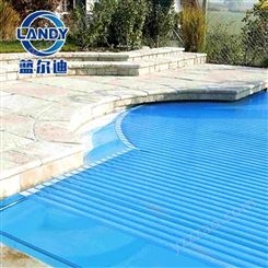 广州厂家蓝尔迪 PVC泳池保温盖 冬季游泳池安全防护方案 上门施工
