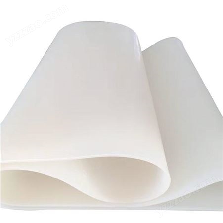 汉邦白色硅胶板耐高温耐老化抗撕裂硅胶垫片密封件封条
