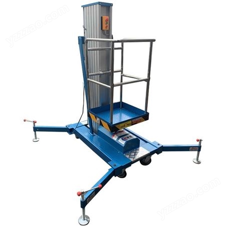 腾拓电动升降平台高空作业升降梯移动式升降台小型铝合金升降机