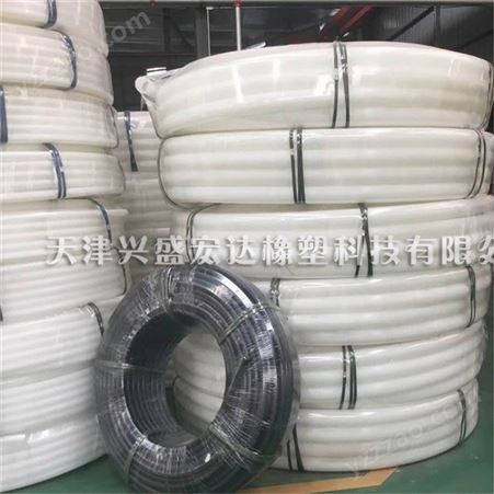 天津兴盛尼龙管 白色地埋穿线管 白色塑料盘管