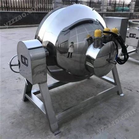 食品机械厂家 200L 电加热带搅拌夹层锅