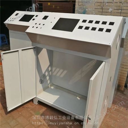 博毅弘定制电脑柜 生产PC电脑机柜 车间移动防尘电脑柜