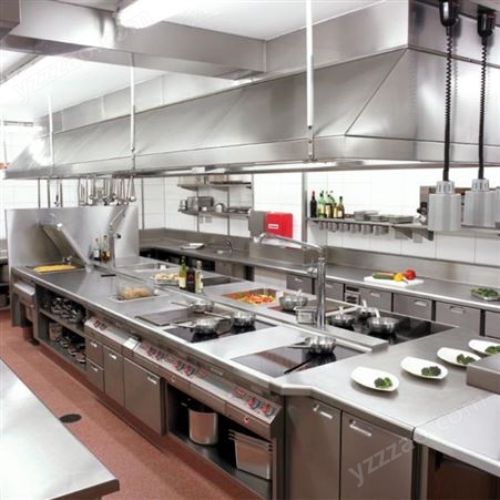 学校食堂全套设备 好机乐5星商厨 学校食堂工程设备 学校食堂厨房布置