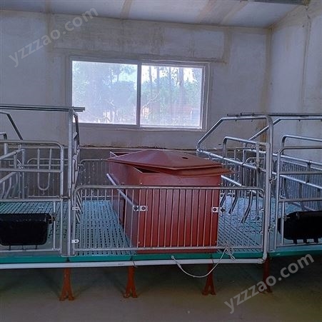 齐全养猪场专用母猪产床 节约用地 定制加厚 产保一体养猪设备