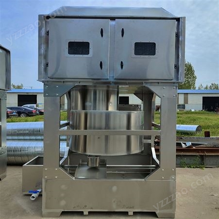 不锈钢洗涤塔 气动混旋喷淋装置 除烟除味环保设备