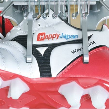 HappyJapan/幸福日本进口工业单头15针电脑绣花机个性化刺绣机