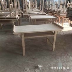 河北国学桌 儿童教学桌 中式学生桌多规格定制