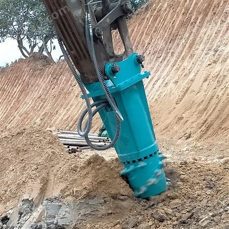 液压铣挖机混凝土掘进头挖掘机加装液压铣挖头路面修整铣刨头久固