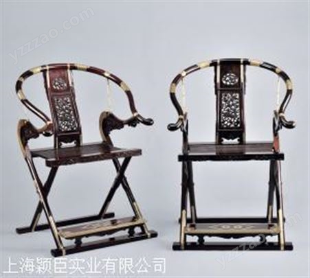 上海老红木靠背椅回收/红木太师椅/红木凳子收购