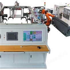 机器人生产线实训设备 腾育工业机器人生产线教学设备