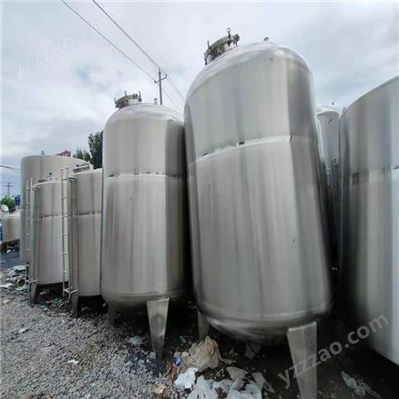 泰安出售二手不锈钢储存罐设备-1-30立方储存罐-立式-卧式储存罐设备