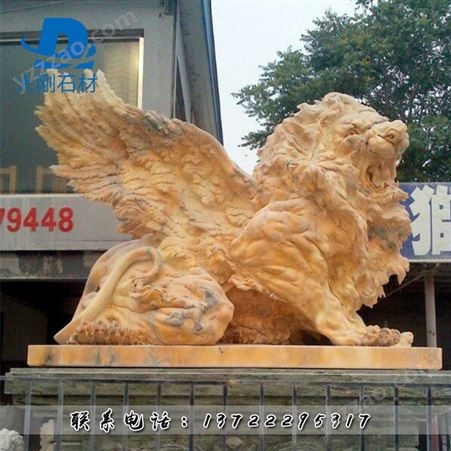 狮子石雕采购专业生产 订做狮子石雕采购长期供应 汉白玉石雕狮子一对河北厂家
