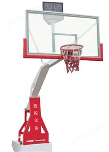 篮鲸广场小区篮球架 嘉兴平箱仿液压篮球架 放液压移动篮球架