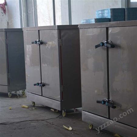 24层电蒸饭柜 商用智能蒸饭柜 山东全自动不锈钢蒸饭柜