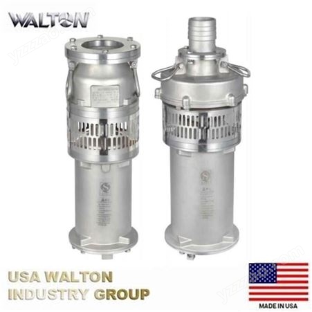 进口不锈钢污水污物潜水泵，进口潜污泵：美国沃尔顿WALTON