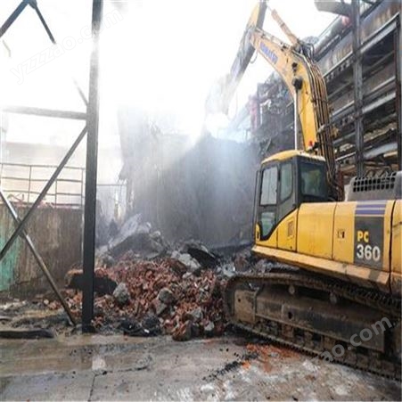 宝泉 南湖工厂厂房拆除拆迁清理现场垃圾土方工程