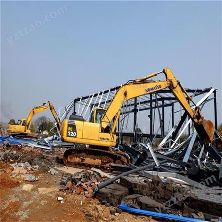 深圳南山厂房拆除施工方案 南山工厂整体拆除回收
