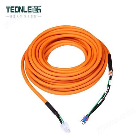 高柔性动力拖链电缆伺服机屏蔽电缆耐弯折动力线缆TRVV4*0.75