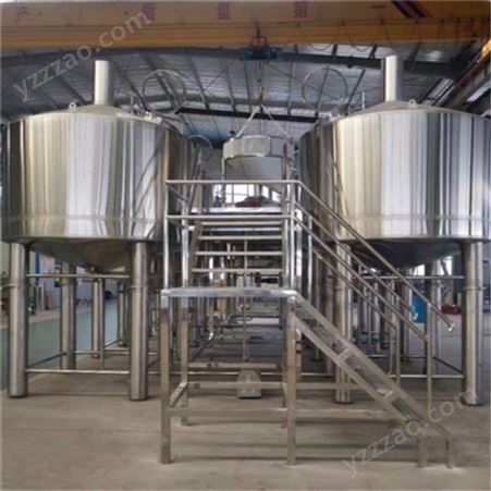 大型酒厂设备 明博啤酒发酵罐 储存罐 全自动酿酒设备