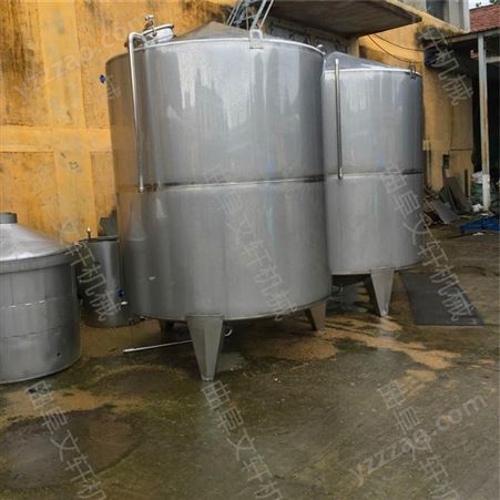 卧式不锈钢罐加工 文轩 社区改造纯净水储存设备