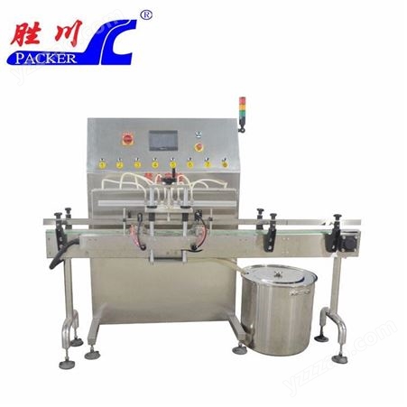 胜川包装半自动液体灌装机液体灌装生产线专业定制