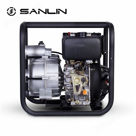 污泵4寸柴油自吸水泵HS40PW/E 三林SANLIN