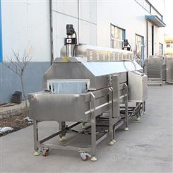 海鲜液氮速冻流水线 青刀豆单冻速冻机设备 宏科机械厂家按需定制