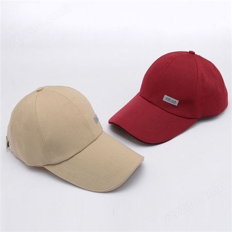 厂家韩版潮流帆布运动太阳帽 男女通用休闲鸭舌帽遮阳棒球帽定制
