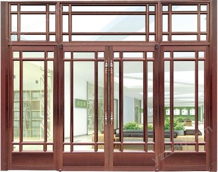 欧式风格  肯德基门基  型材  玻璃门 平开门